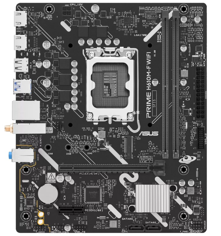 Материнская плата ASUS Prime H610M-F WiFi 90MB1NS0-M0EAY0