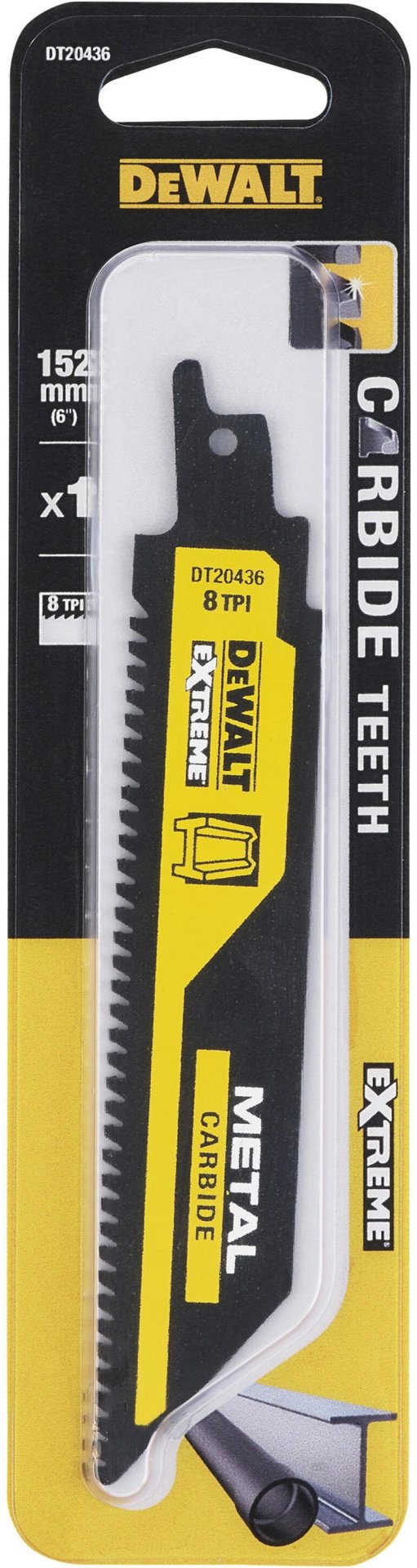 Пильное полотно DeWALT 152 мм, 1 шт. арт. DT20436-QZ