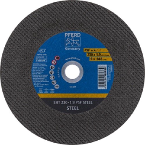 Диск отрезной абразивный 230x22.23х1.9 мм, Pferd 61728231 купить,NaN