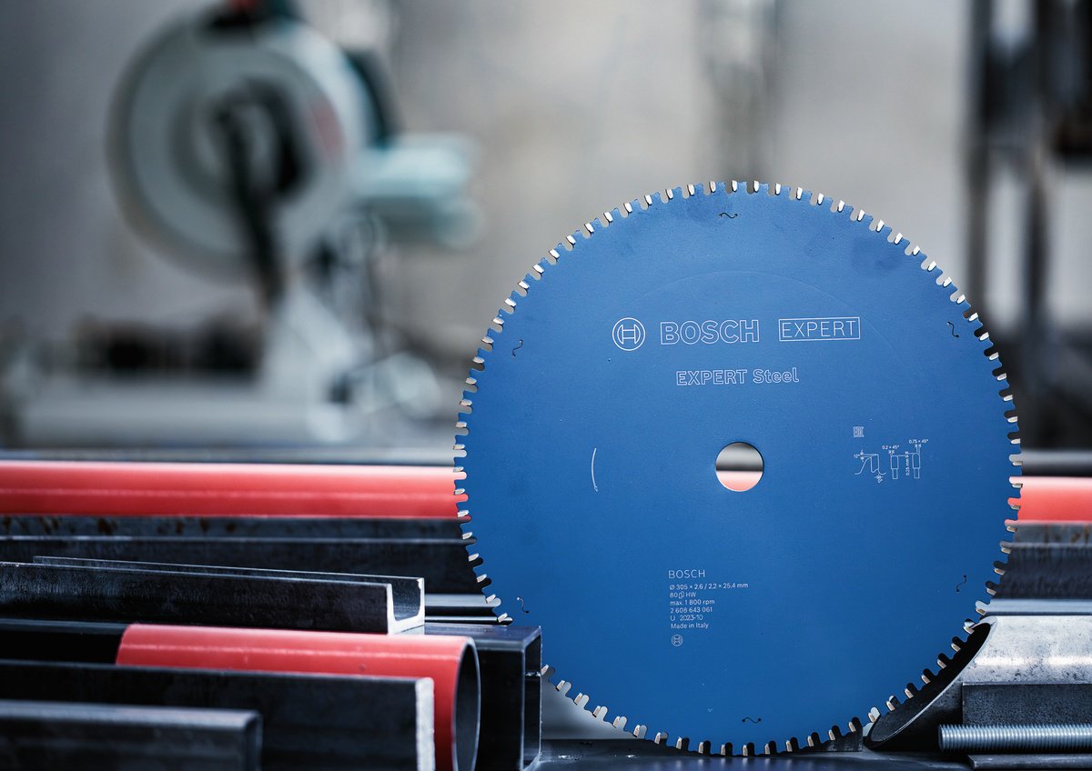 Bosch Полотно для циркулярной пилы EXPERT Steel, 305x25.4х1 мм, 2608643060