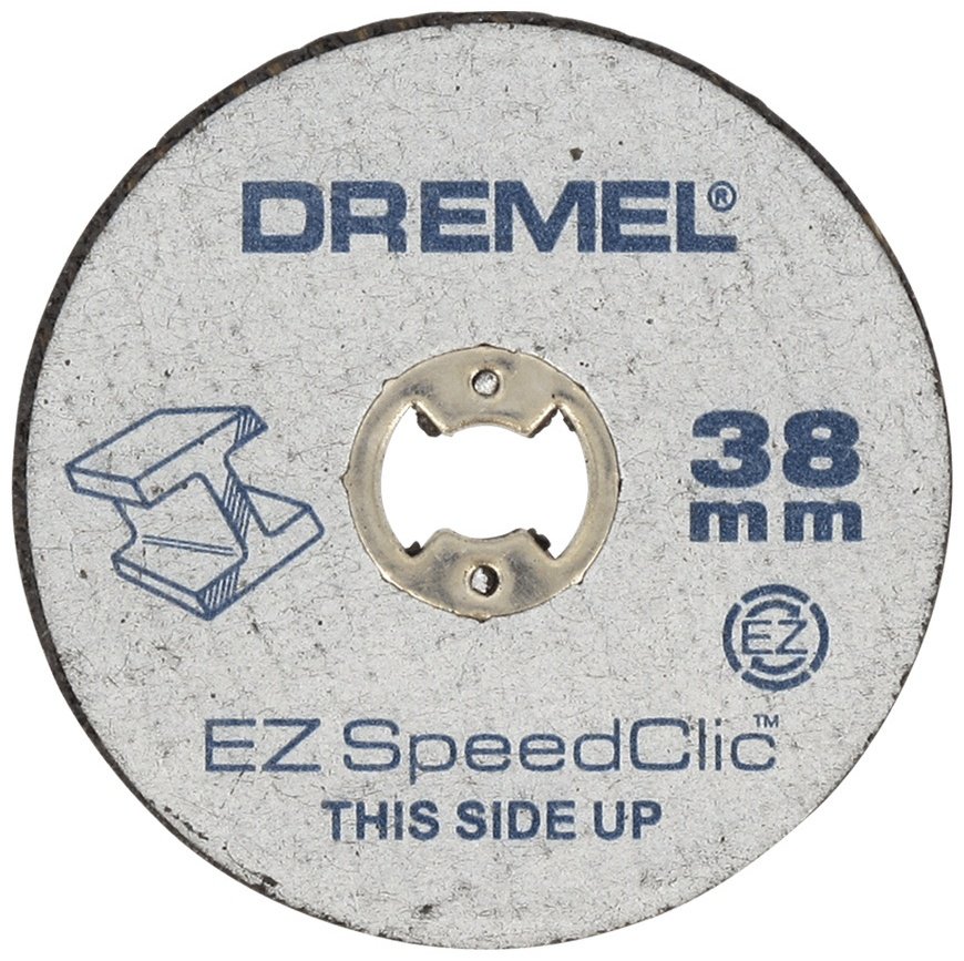 Диск отрезной по металлу 38x3.2х0.75 мм, Dremel SC456