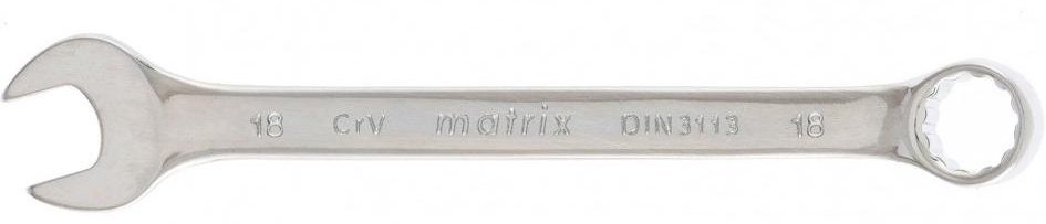 Matrix ключ комбинированный 18 мм 15162, 1 шт купить,1465