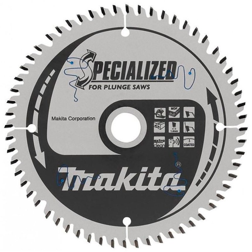 Пильный диск по дереву Makita B-56736, 165x20 мм, 60Т купить,NaN