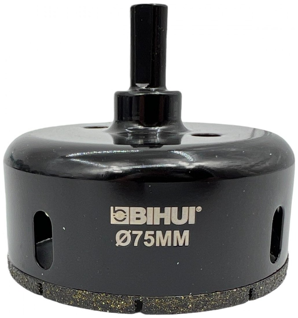 Коронка BIHUI DBW75 алмазная D 75 мм, 1 шт