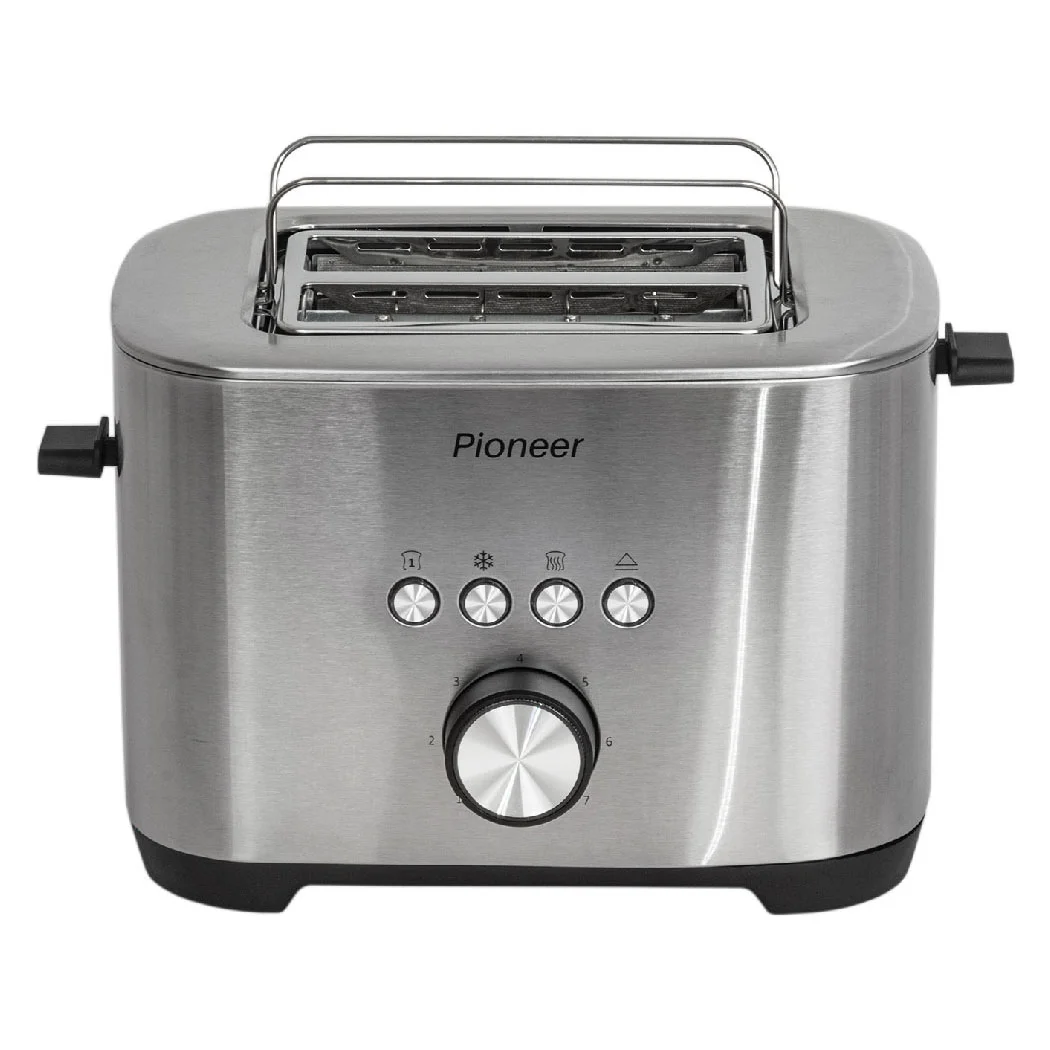Тостер Pioneer TS152 серый купить,0