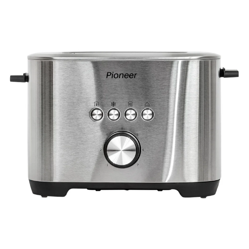Тостер Pioneer TS152 серый купить,0