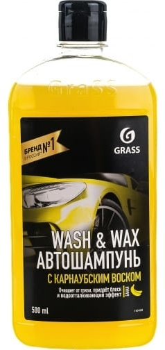 Автошампунь Grass 110409 банан с воском 500мл купить,NaN