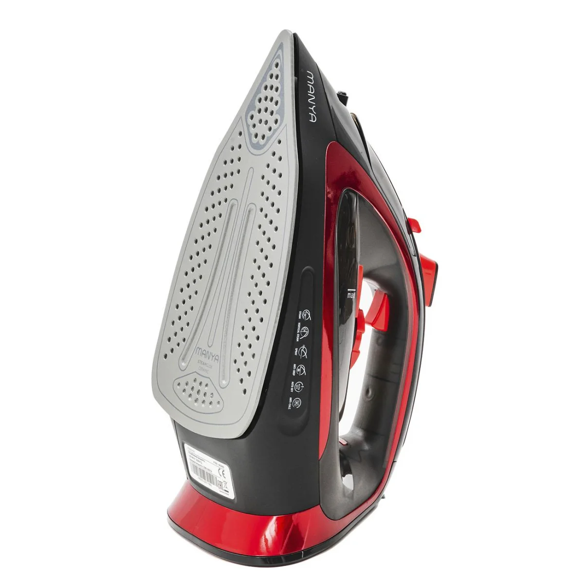 Утюг Manya I-M2605 черно-красный - ForteMarket Утюг Manya I-M2605 черно-красный купить,0