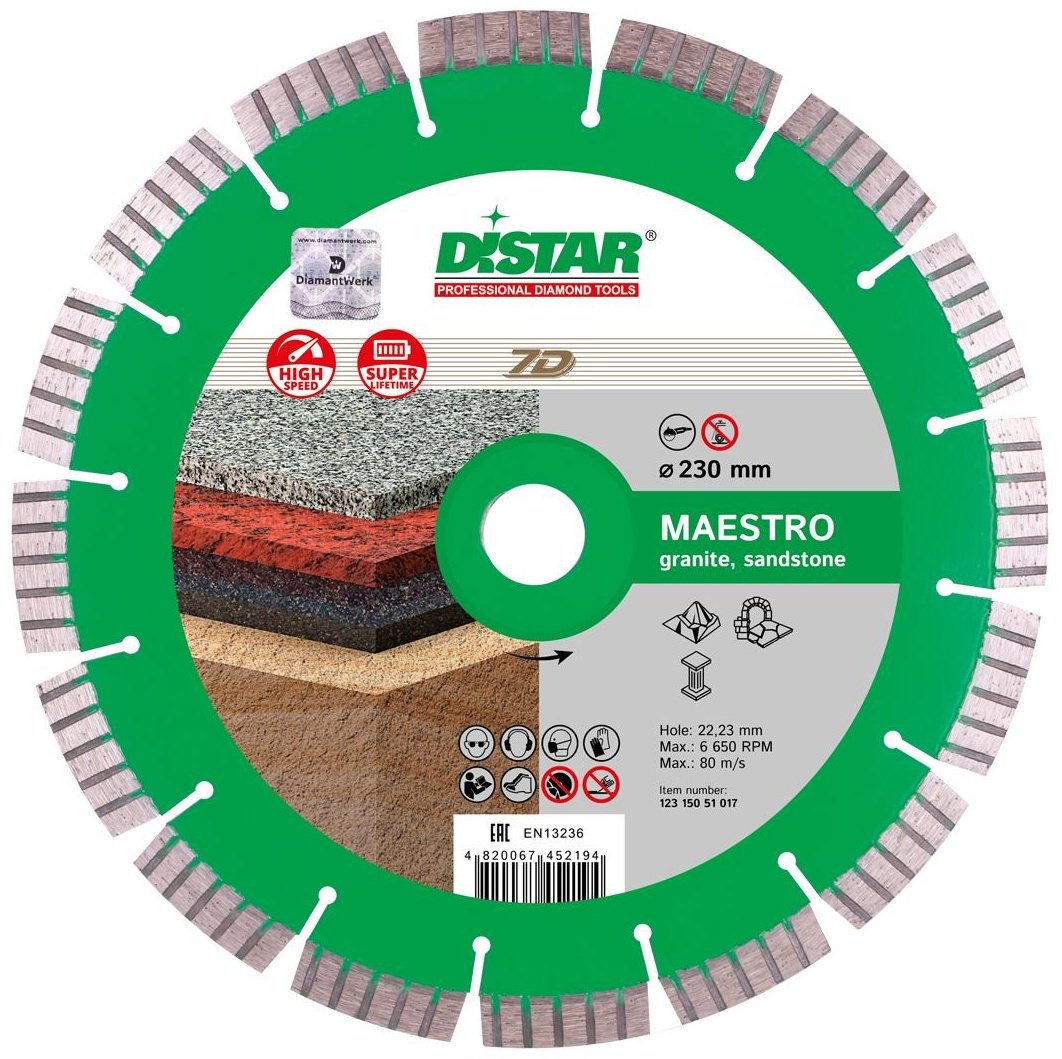 Distar Maestro 12315051017 230x22.23 мм