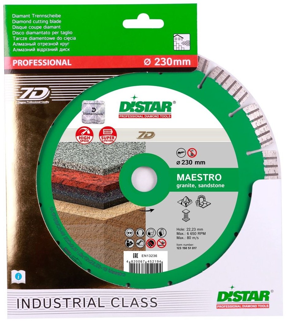 Distar Maestro 12315051017 230x22.23 мм