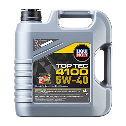 Моторное масло Liqui Moly Top Tec 4100 5W40 5л купить,NaN