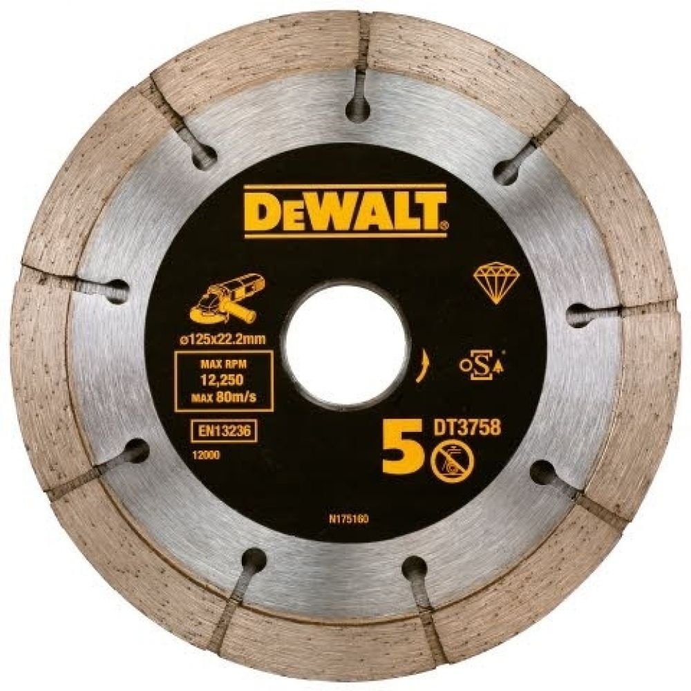 DeWALT DT3758-QZ 125х22.2 мм купить,19590