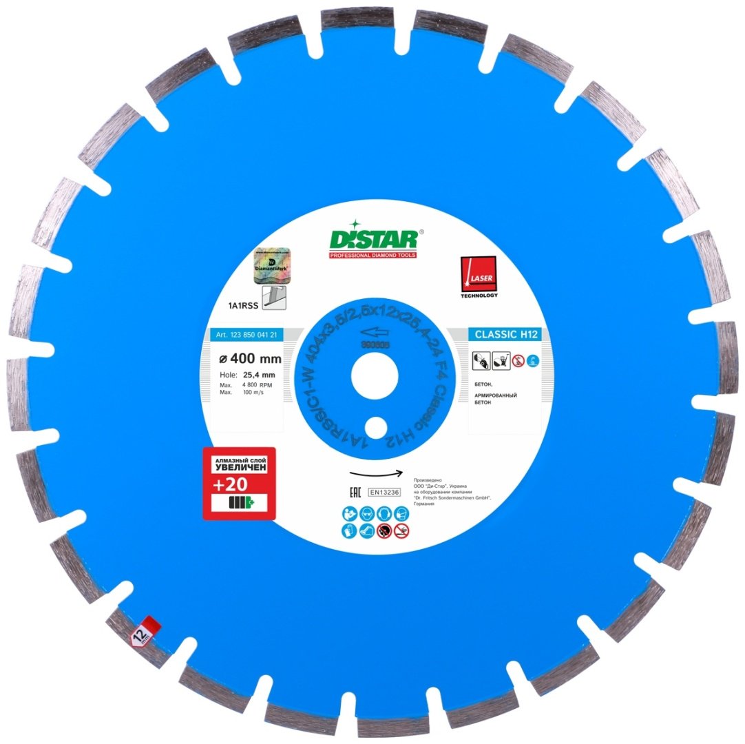 Distar Classic H12 12185004121 400x25.4