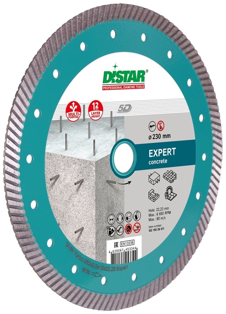 Distar Turbo Expert 10215026011 230x22.23 мм купить,NaN