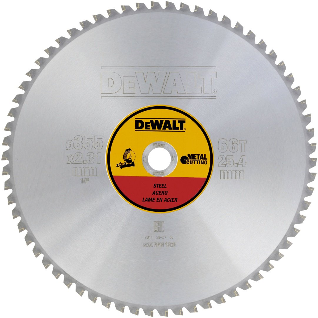 Пильный диск по металлу DeWALT DT1926-QZ, 355x25.4 мм, 66Т