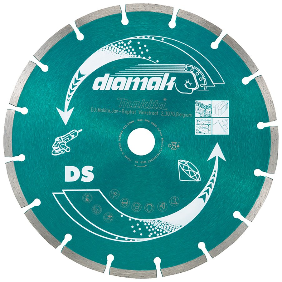Диск отрезной алмазный 230x22.23х3 мм, Makita D-80117