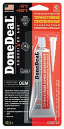 Герметик DoneDeal DD6724 42.5мл красный 