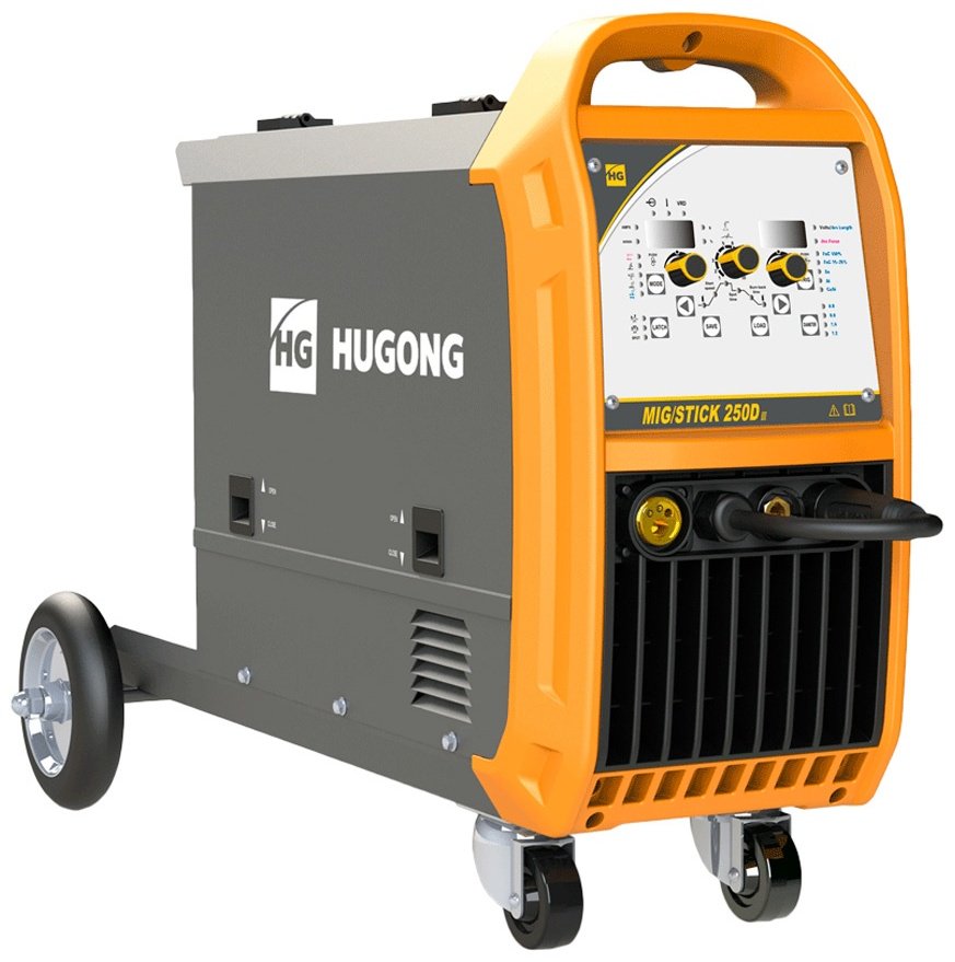 Hugong сварочный инвертор MIG/STICK 250D (380V) (MIG/MAG, MMA, TIG) купить,NaN