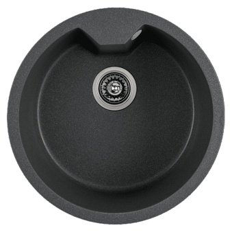 Кухонная мойка Hofmann SRA51GR HF 51х51х21 см, гранит, тон серый купить,NaN