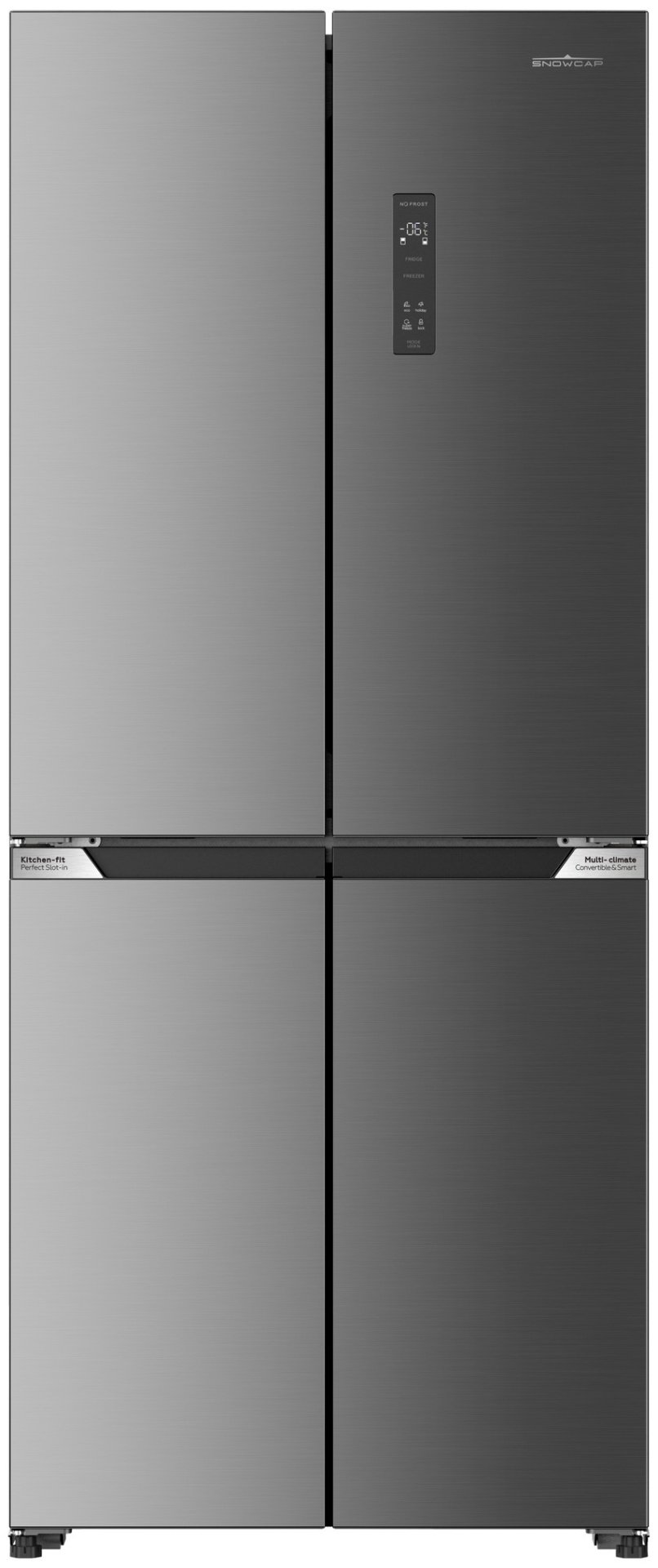 Холодильник SNOWCAP MD NF 450 I серебристый купить,NaN
