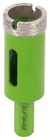 Коронка Distar 17808035059 алмазная D 25 мм L 50 мм, 1 шт купить,NaN