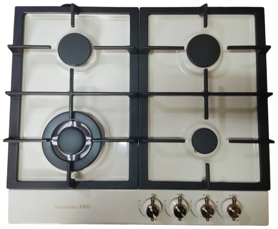 Варочная поверхность Baumatic-PRO PG6041S-CCI M бежевый купить,NaN