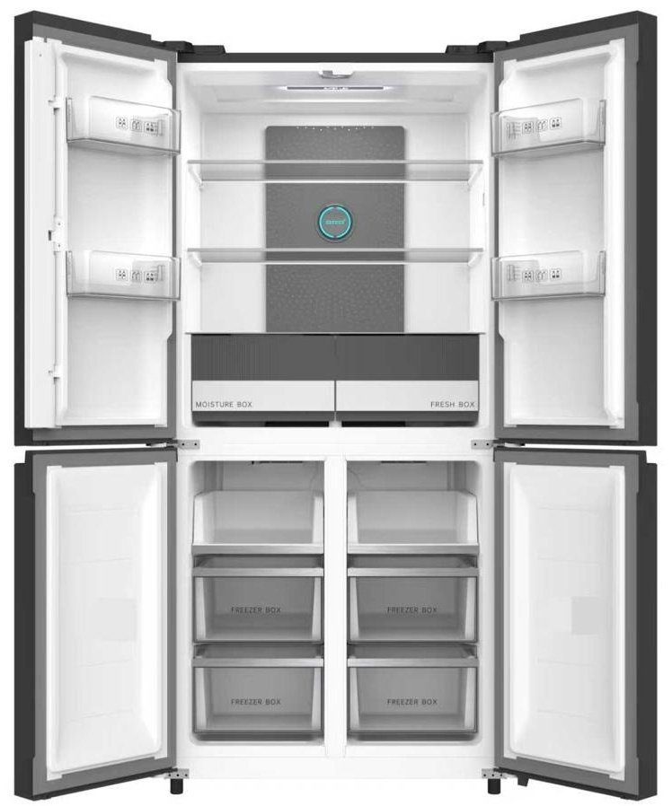 Холодильник HAUSLER R474-BLGNFGD18D черный купить,NaN