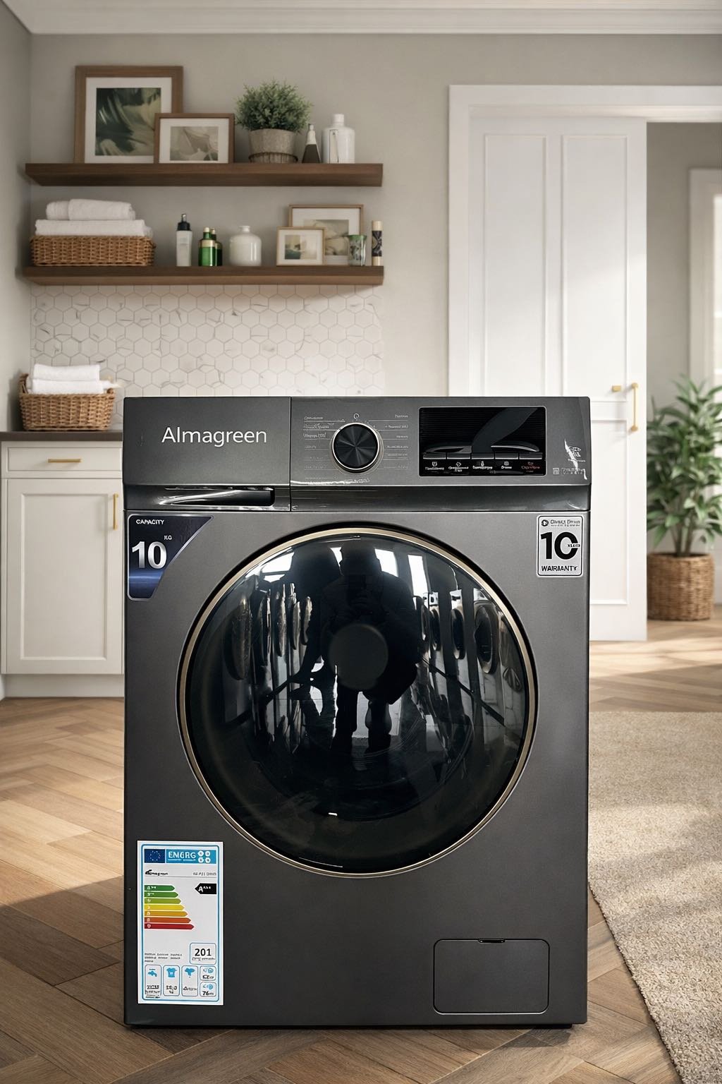 Стиральная машина Almagreen AG-P11-10DDS серый купить,NaN