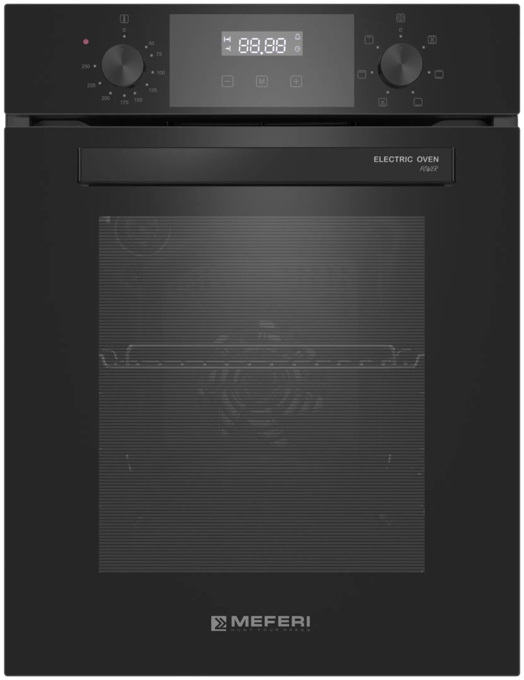 Духовой шкаф MEFERI MEO456BK POWER черный купить,NaN