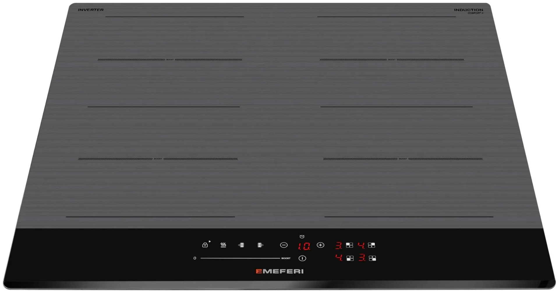 Варочная поверхность MEFERI MIH604GR COMFORT PLUS серый купить,NaN