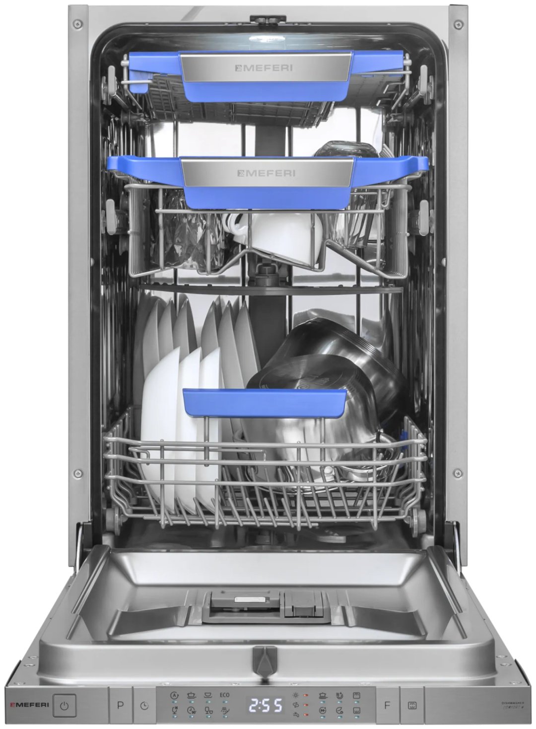 Посудомоечная машина MEFERI MDW4583 Comfort Plus серебристый купить,NaN