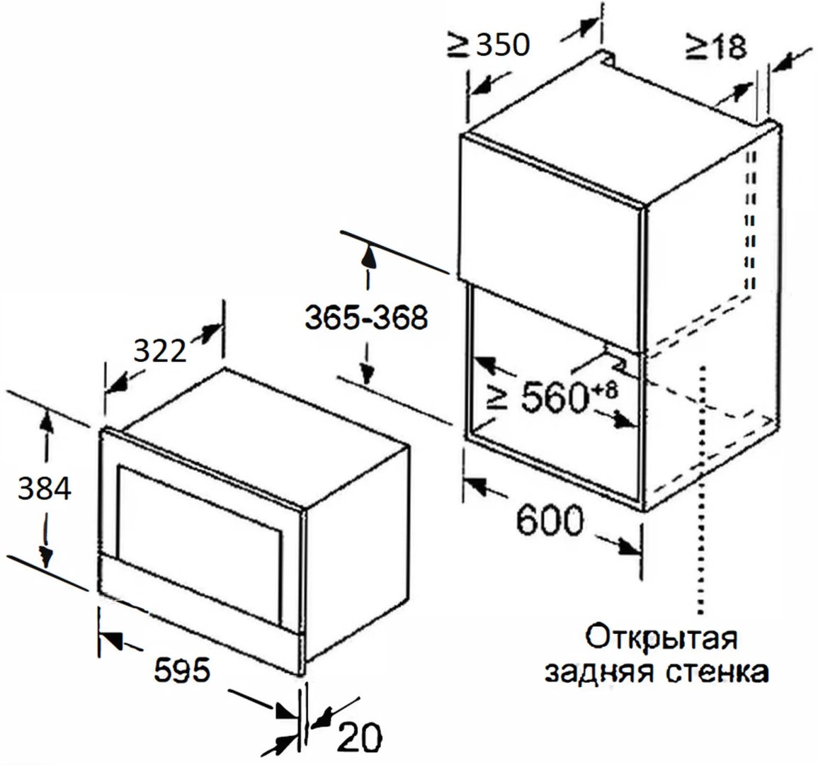 Микроволновая печь MEFERI MMO6020IX POWER стальной купить,NaN