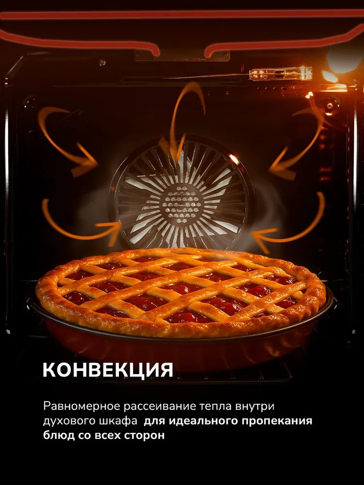 Духовой шкаф MILLEN MEO 6002 BL черный купить,NaN