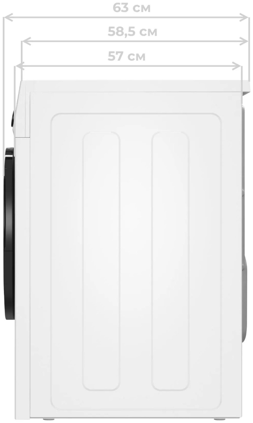 Сушильная машина MEFERI MDR1015WH HP ULTRA белый купить,NaN