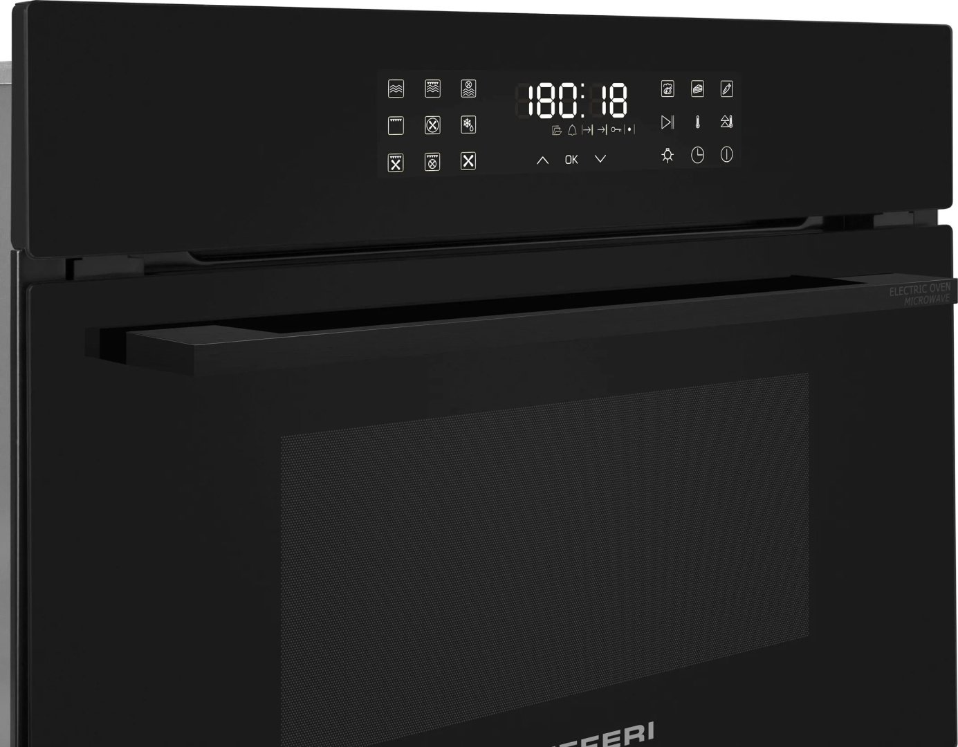 Духовой шкаф MEFERI MEO609BK MICROWAVE черный купить,NaN
