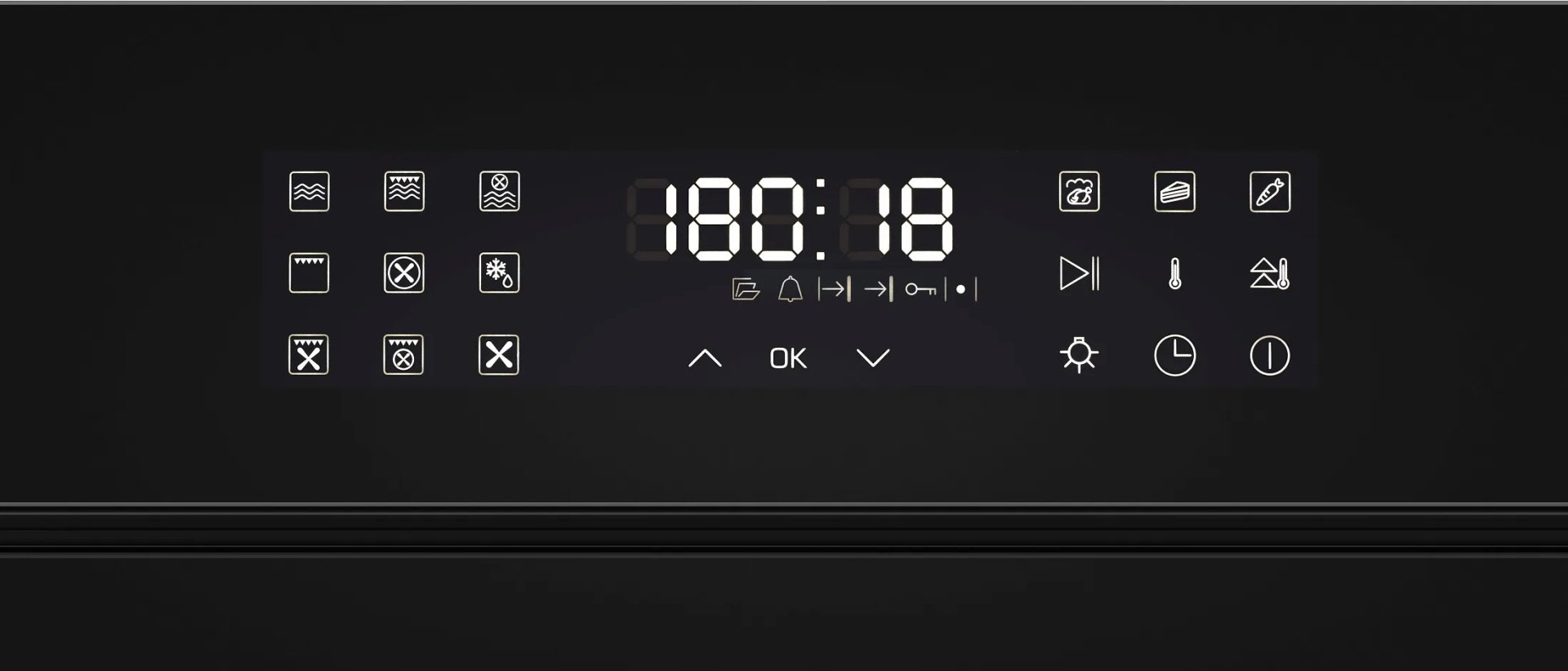 Духовой шкаф MEFERI MEO609BK MICROWAVE черный купить,NaN