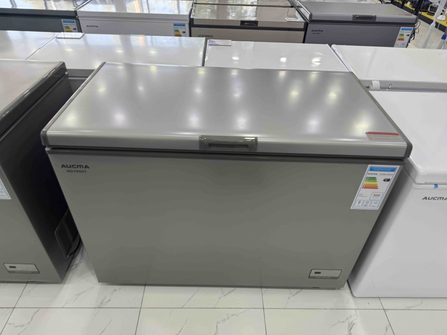 Морозильник Aucma BC/BD-462WD 462 л серый купить,NaN