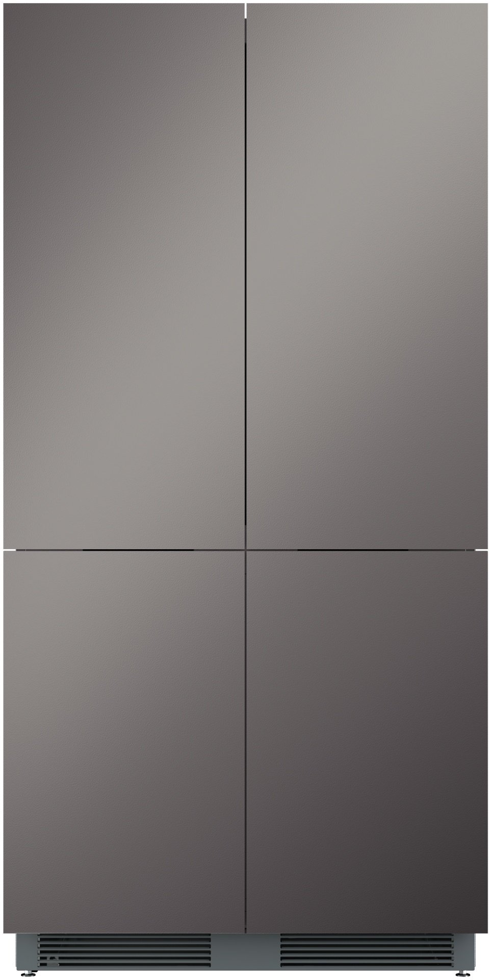 Холодильник Hofmann RBX526NFSHI/HF серый купить,NaN
