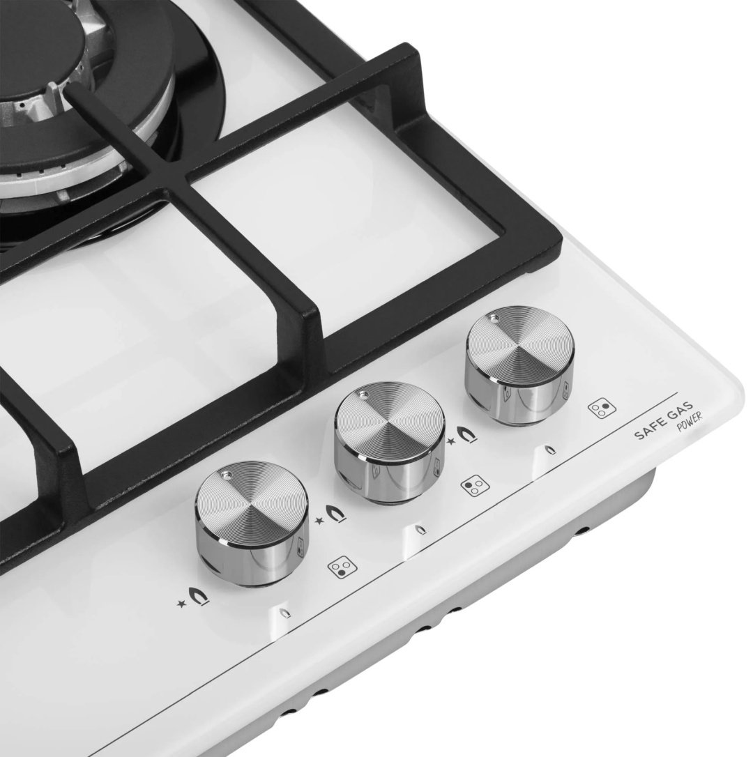 Варочная поверхность MEFERI MGH453WH GLASS POWER белый купить,NaN