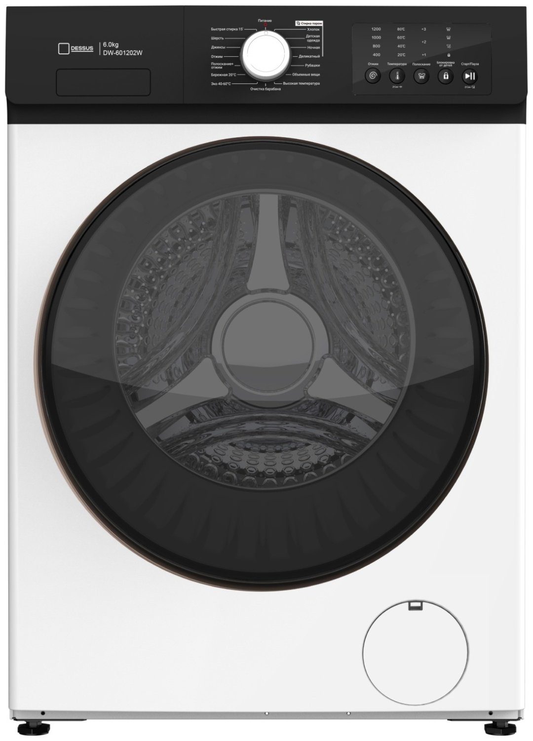 Стиральная машина Dessus DW-601202W белый, черный купить,NaN