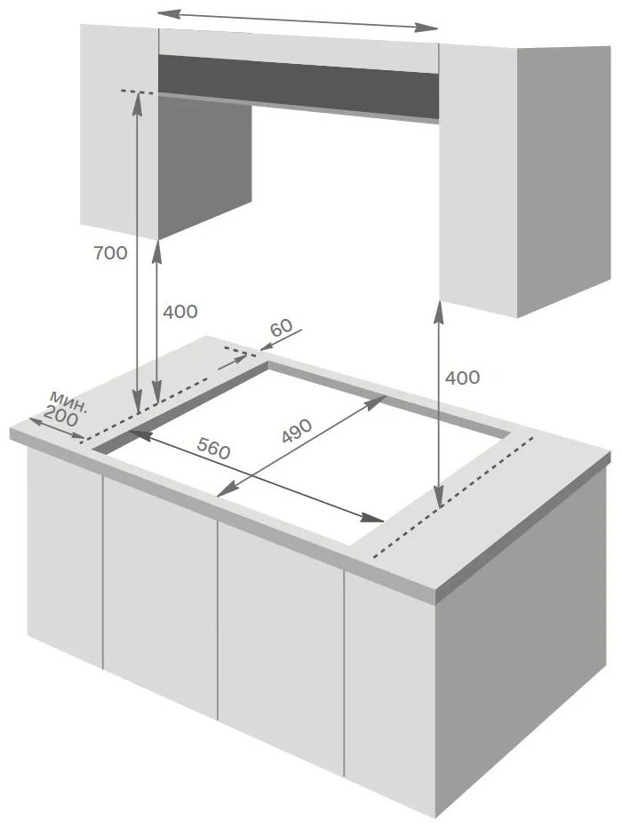 Варочная поверхность MEFERI MGH604BK GLASS COMFORT черный купить,NaN