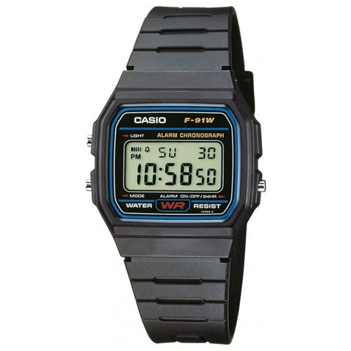 Часы Casio F-91W-1YER купить,NaN