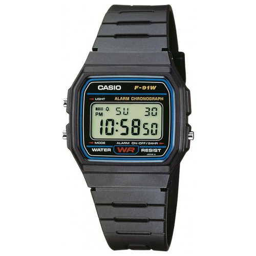 Часы Casio F-91W-1YER купить,NaN