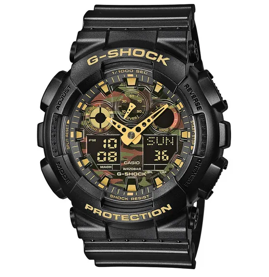 Часы Casio GA-100CF-1A9DR купить,NaN