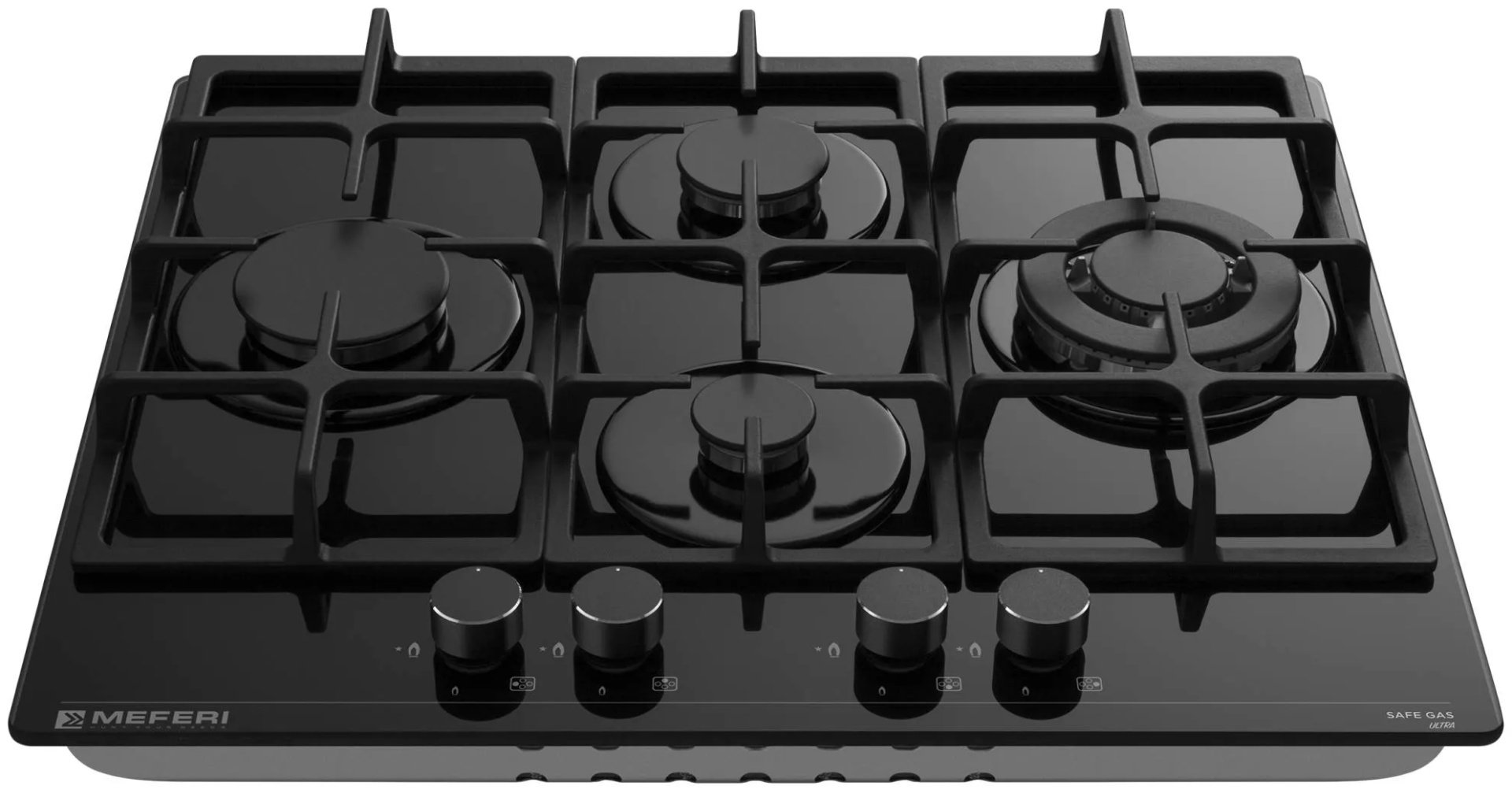 Варочная поверхность MEFERI MGH604BK GLASS ULTRA черный купить,NaN