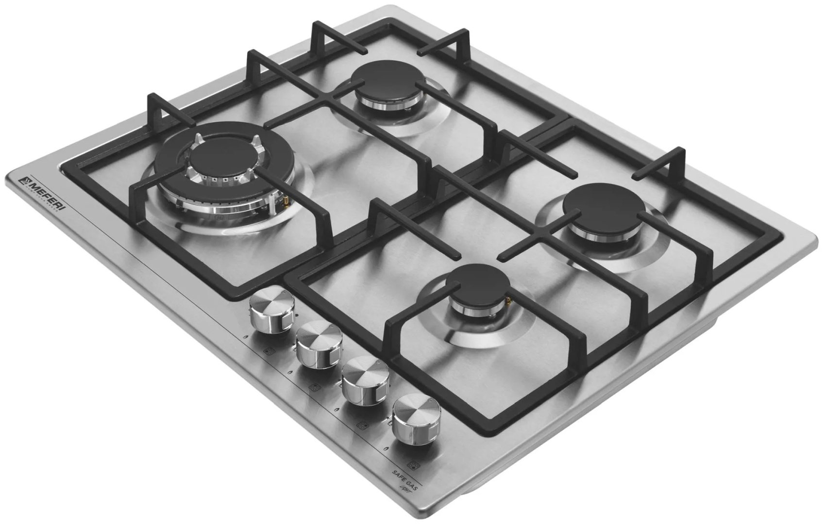 Варочная поверхность MEFERI MGH604IX LIGHT стальной купить,NaN