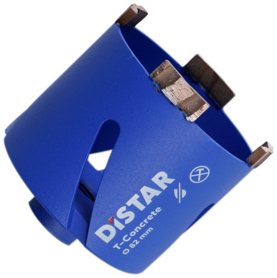 Коронка Distar 17984445083 алмазная D 82 мм L 65 мм, 1 шт купить,NaN