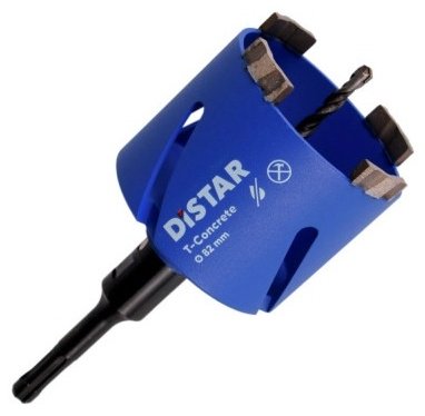 Коронка Distar 17982445083 алмазная D 82 мм L 65 мм, 1 шт купить,NaN