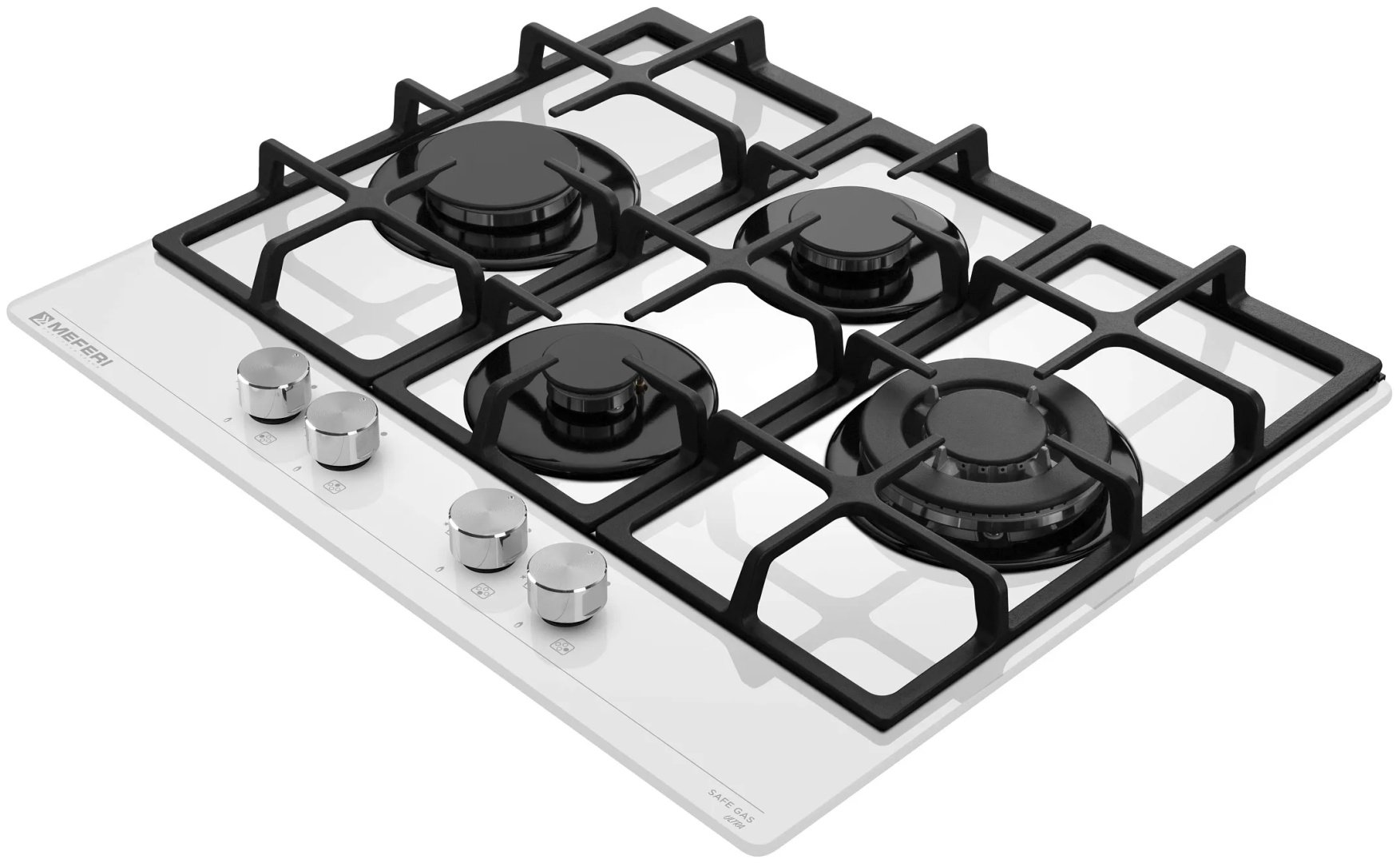 Варочная поверхность MEFERI MGH604WH GLASS ULTRA белый купить,NaN
