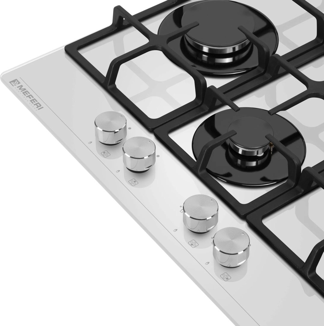 Варочная поверхность MEFERI MGH604WH GLASS ULTRA белый купить,NaN